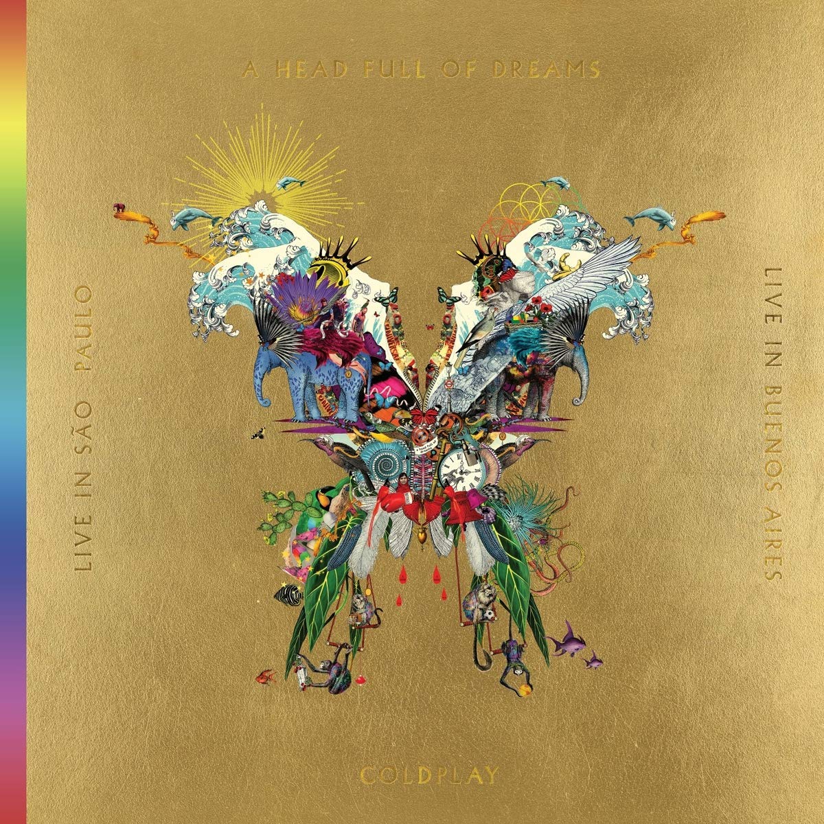 CD pas cher - Coldplay - Live in Buenos Aires / Live in Sao Paulo / A head full of dreams [2 CD + 2 DVD]